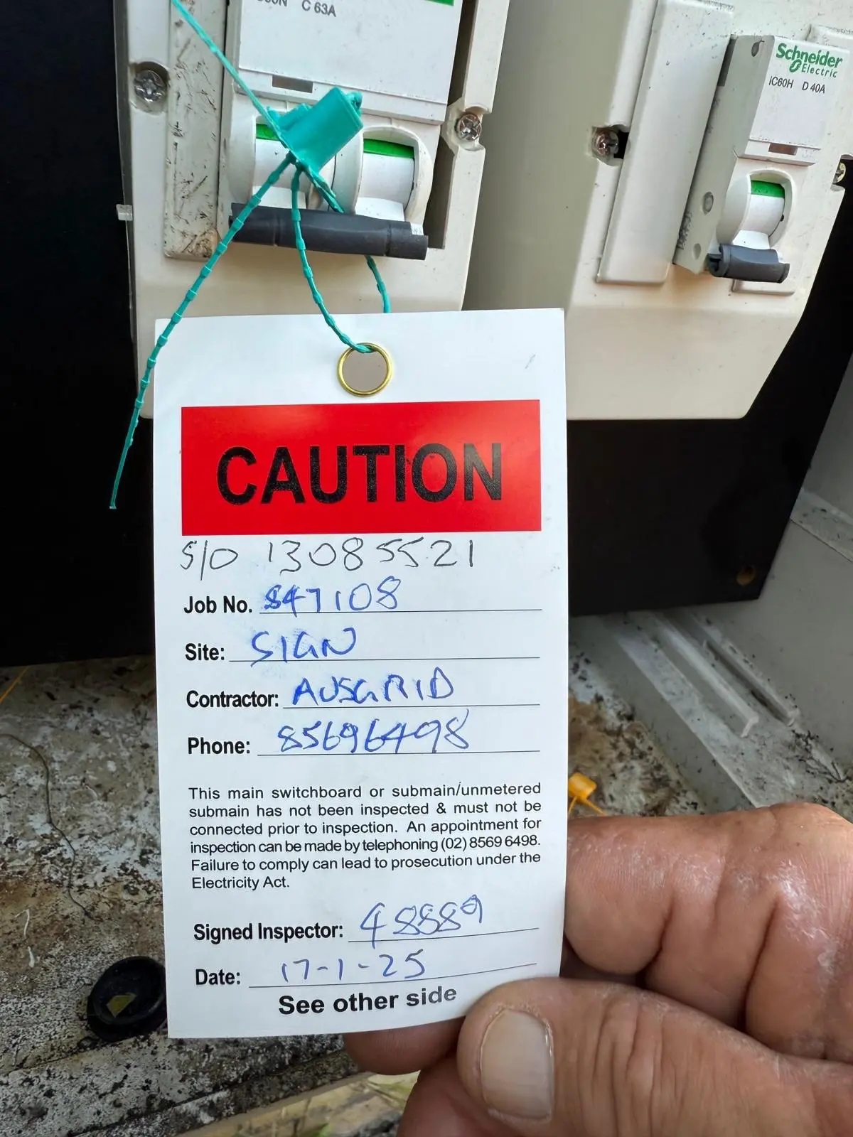 Construction and site testing — Sedgman Electrics Sydney